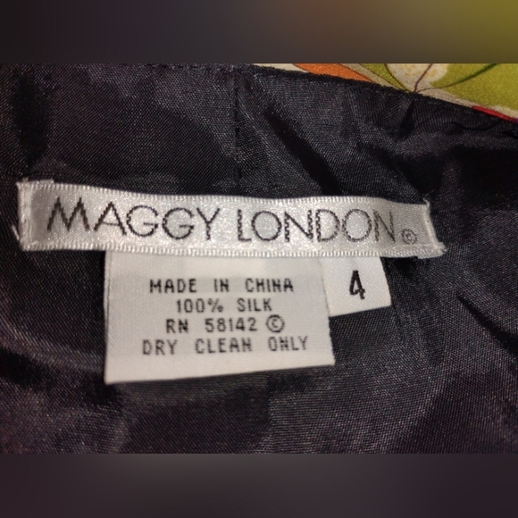 DELIGHTFUL SILK MAGGIE LONDON JACKET - Picture 4 of 11